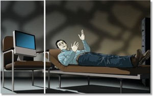 online terapi illustrasyonu